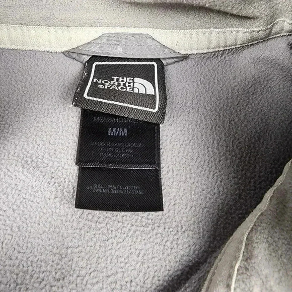 The North Face Apex Soft Shell Jacket Light Gray Mens Size Medium - Picture 3 of 6